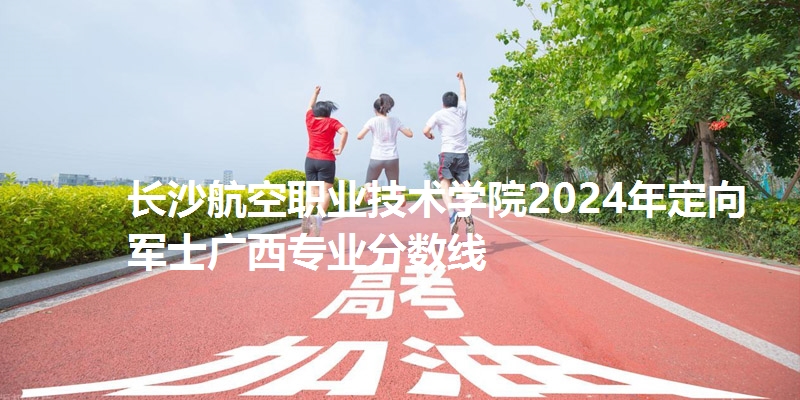 长沙航空职业技术学院录取分数线广西专业分数线