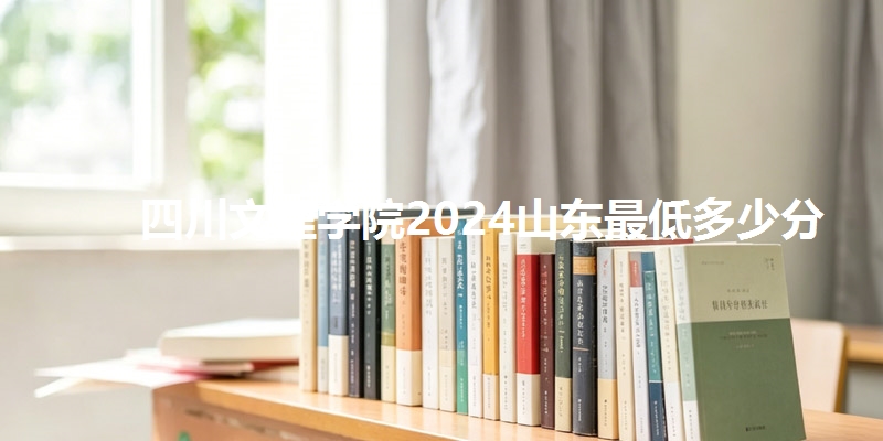 四川文理学院2024山东最低多少分