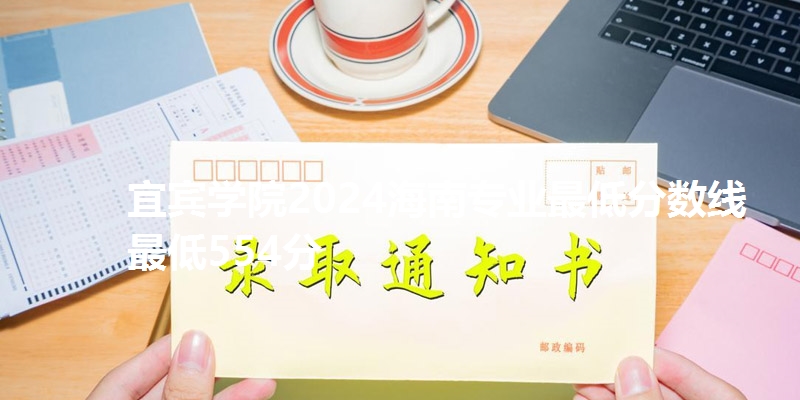 宜宾学院2024海南专业最低分数线最低554分