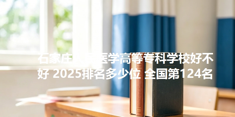 石家庄人民医学高等专科学校好不好 2025排名多少位 全国第124名