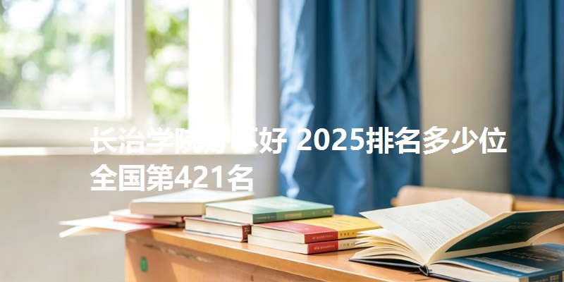 长治学院好不好 2025排名多少位 全国第421名