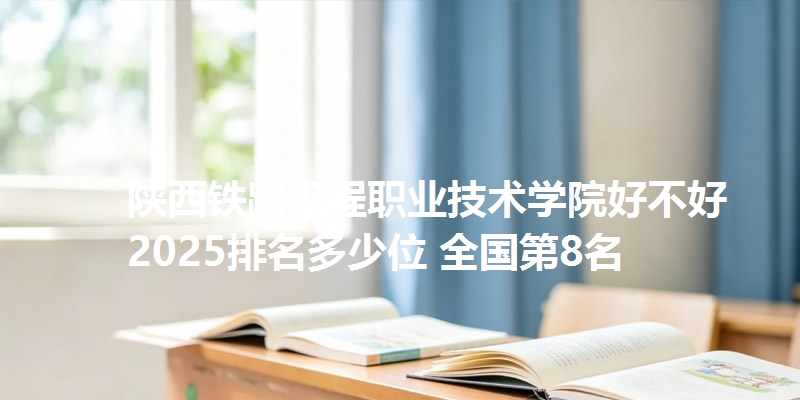 陕西铁路工程职业技术学院好不好 2025排名多少位 全国第8名