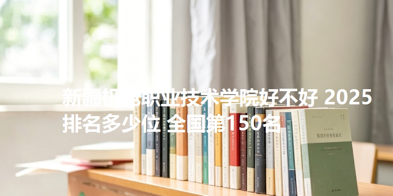新疆机电职业技术学院好不好 2025排名多少位 全国第150名