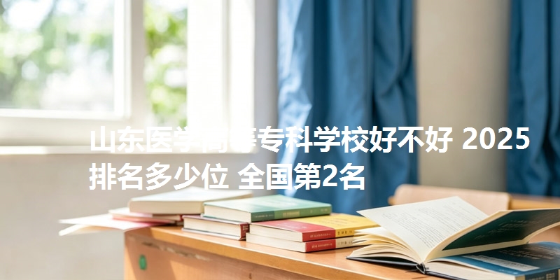山东医学高等专科学校好不好 2025排名多少位 全国第2名