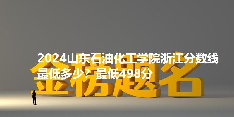 2024山东石油化工学院浙江分数线最低多少?最低498分