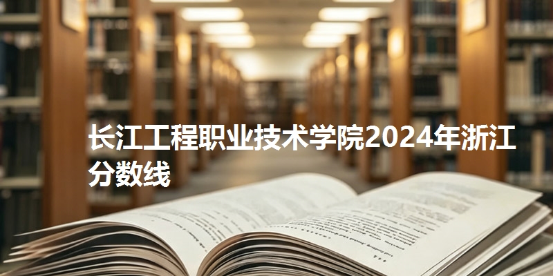 长江工程职业技术学院2024年浙江省分数线