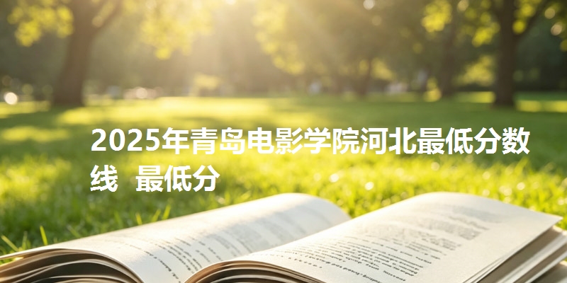 2025年青岛电影学院河北最低分数线 最低分