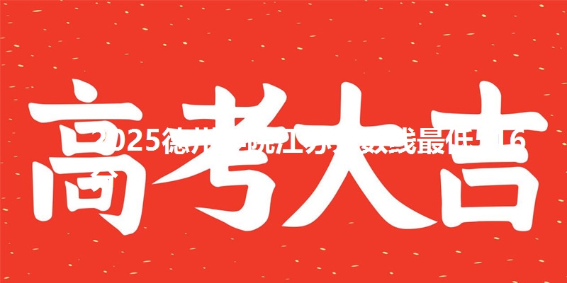 2025德州学院江苏分数线最低516分