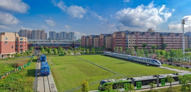 湖南铁道职院校园环境